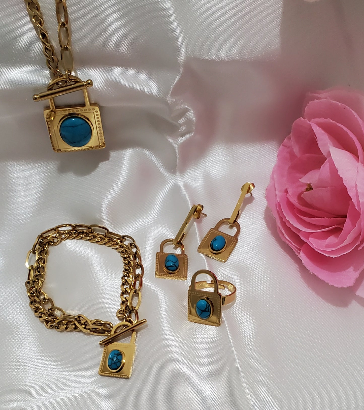 Set de Collar Candado