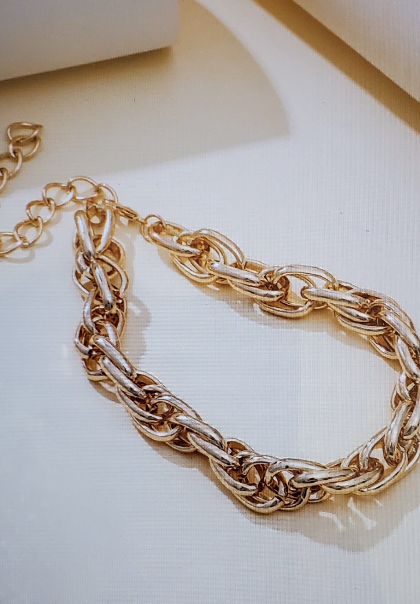 Collar de Cadena Trenzada
