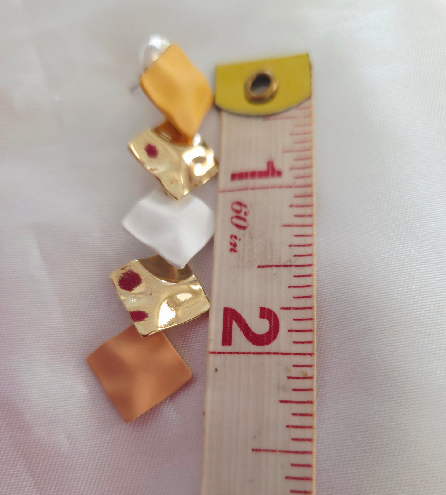 Wrinkled Irregular Earrings