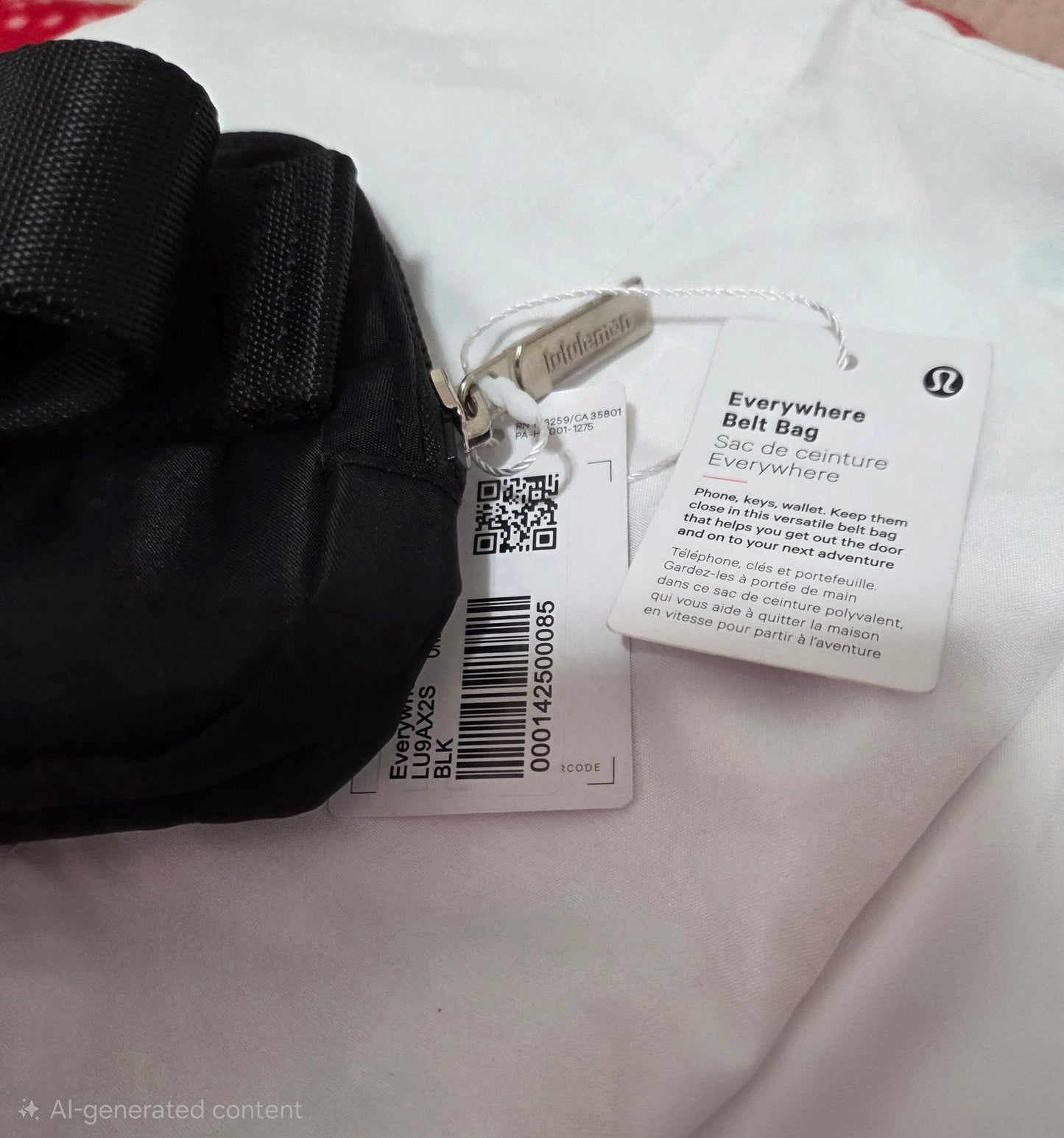 Lululemon Black Crossbody Bag