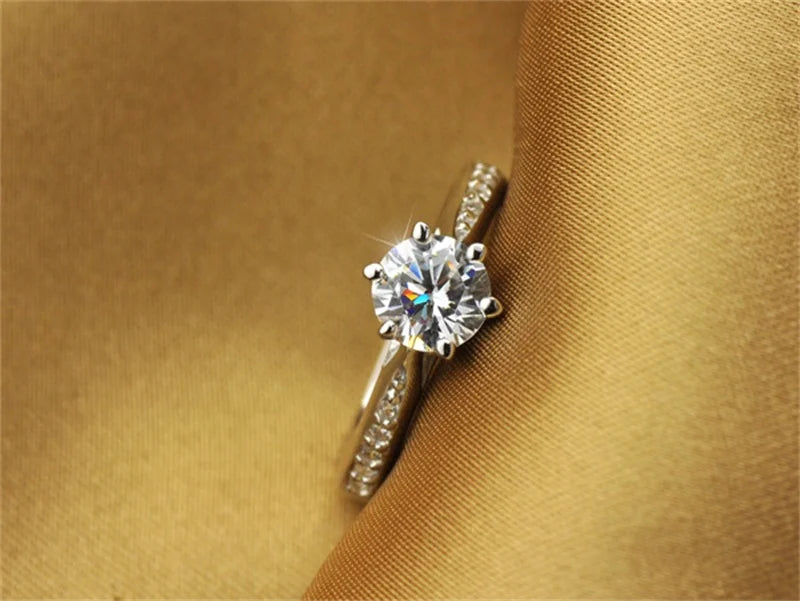 Eternity Ring 1ct Real S925 Silver
