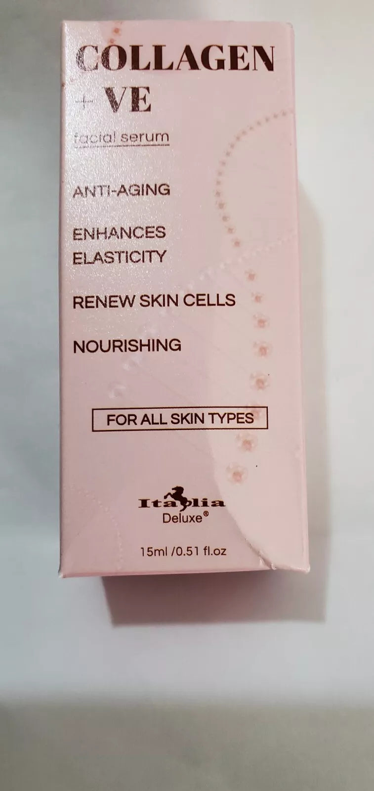 Italia Delux Anti-Aging Collagen+ Vitamin E Facial Serum