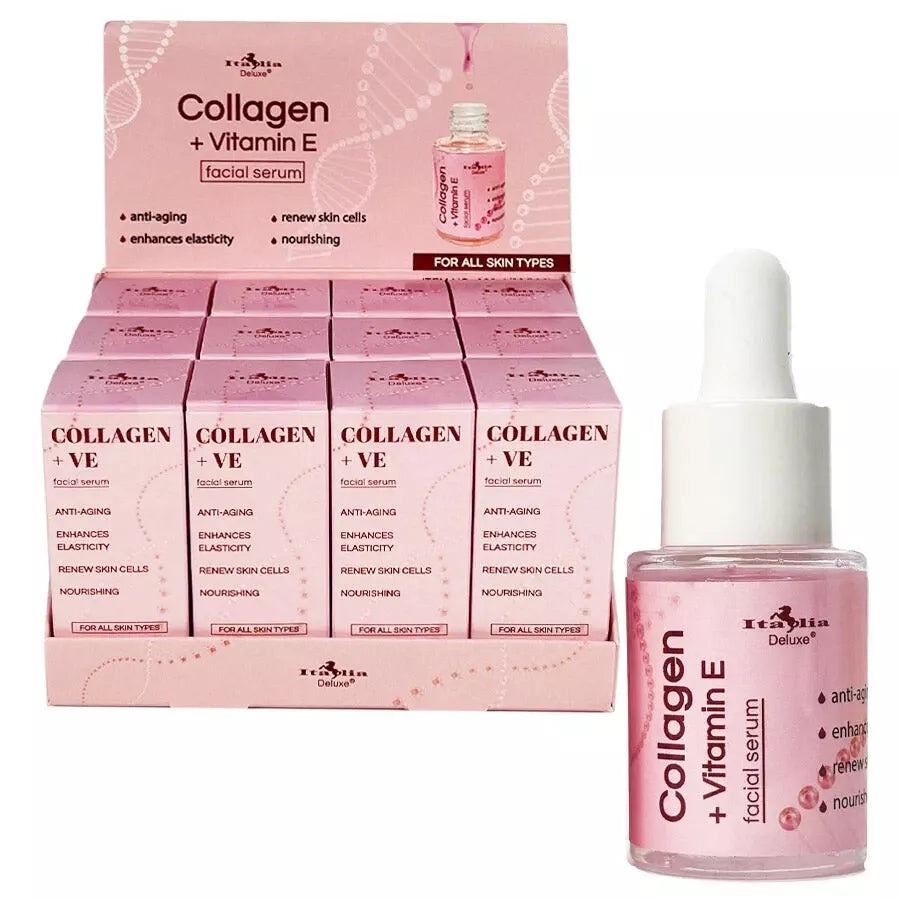 Italia Delux Anti-Aging Collagen+ Vitamin E Facial Serum