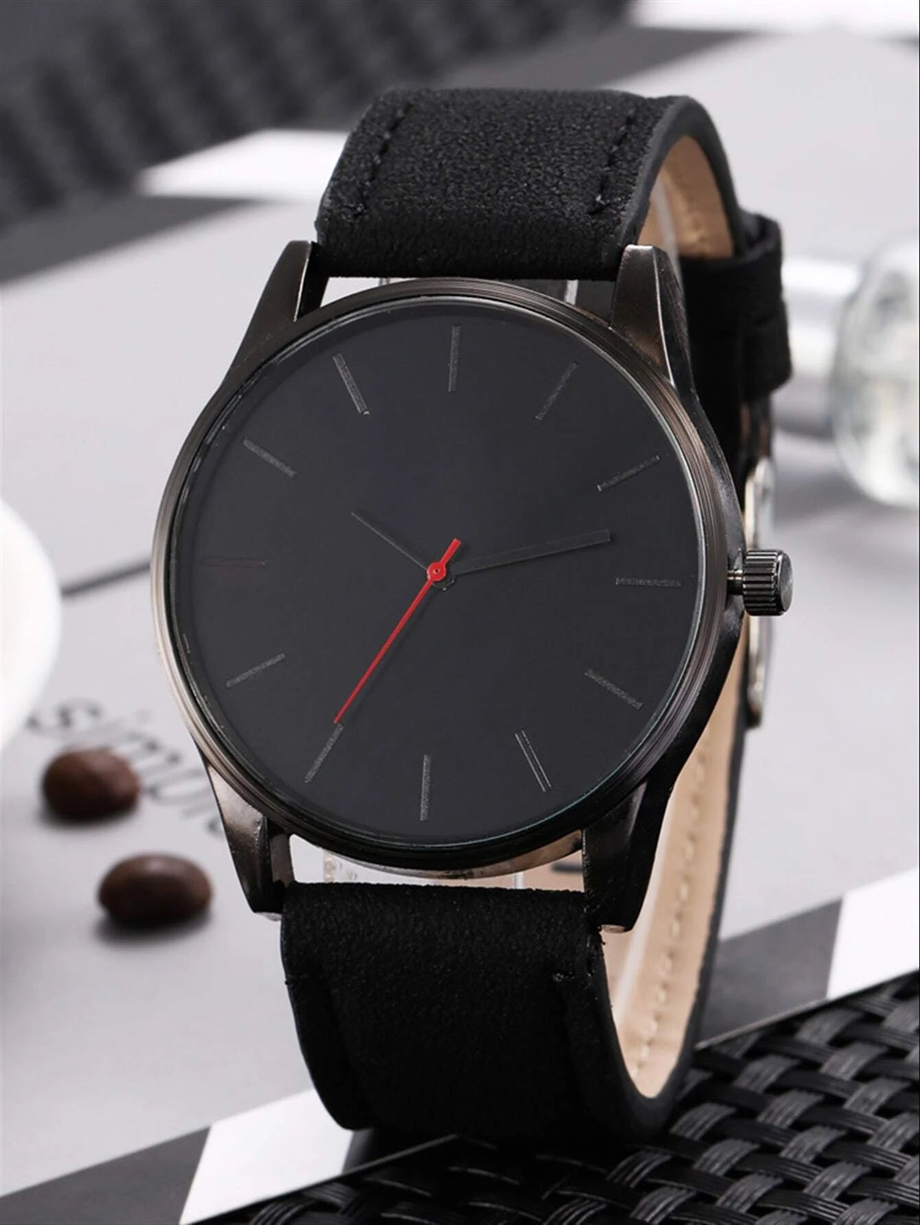 Reloj De Cuarzo Minimalista Para Hombres