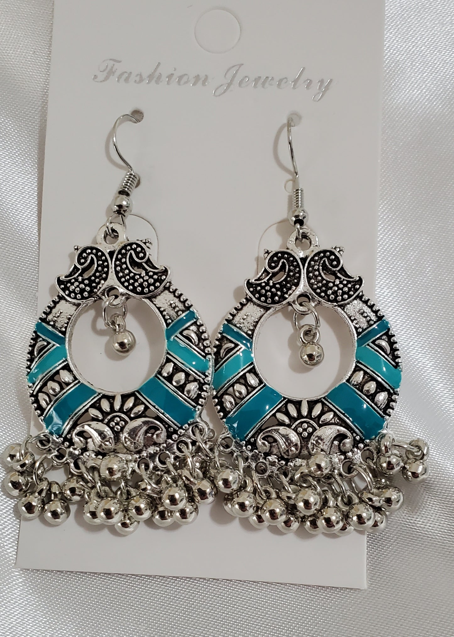 Nany Silver and Turquoise Earrings