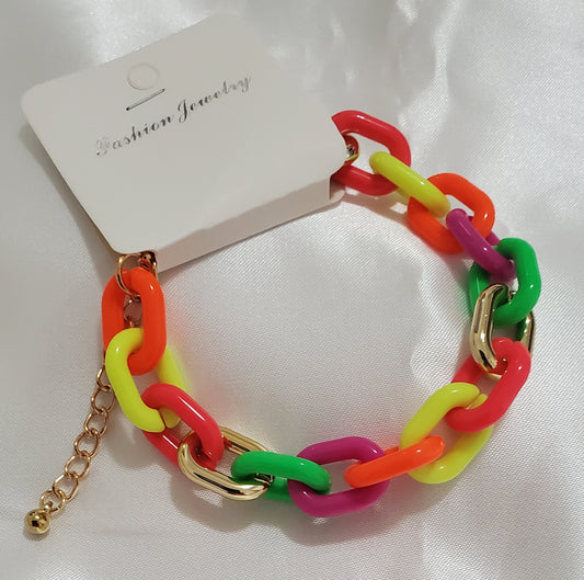 Pulsera de Colores Resina