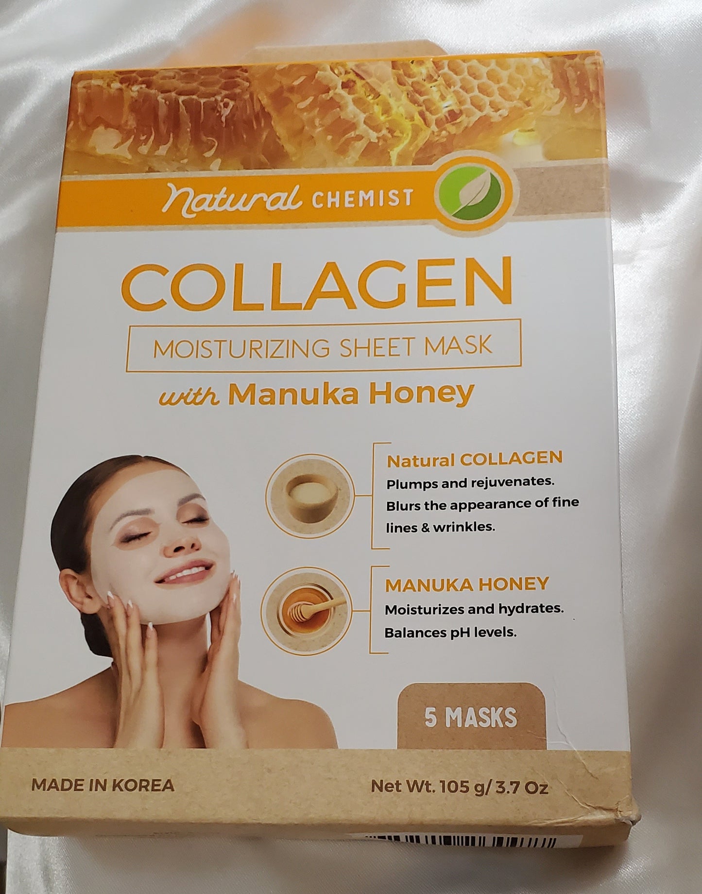 Natural Chemist Collagen Moisturizing Sheet Mask