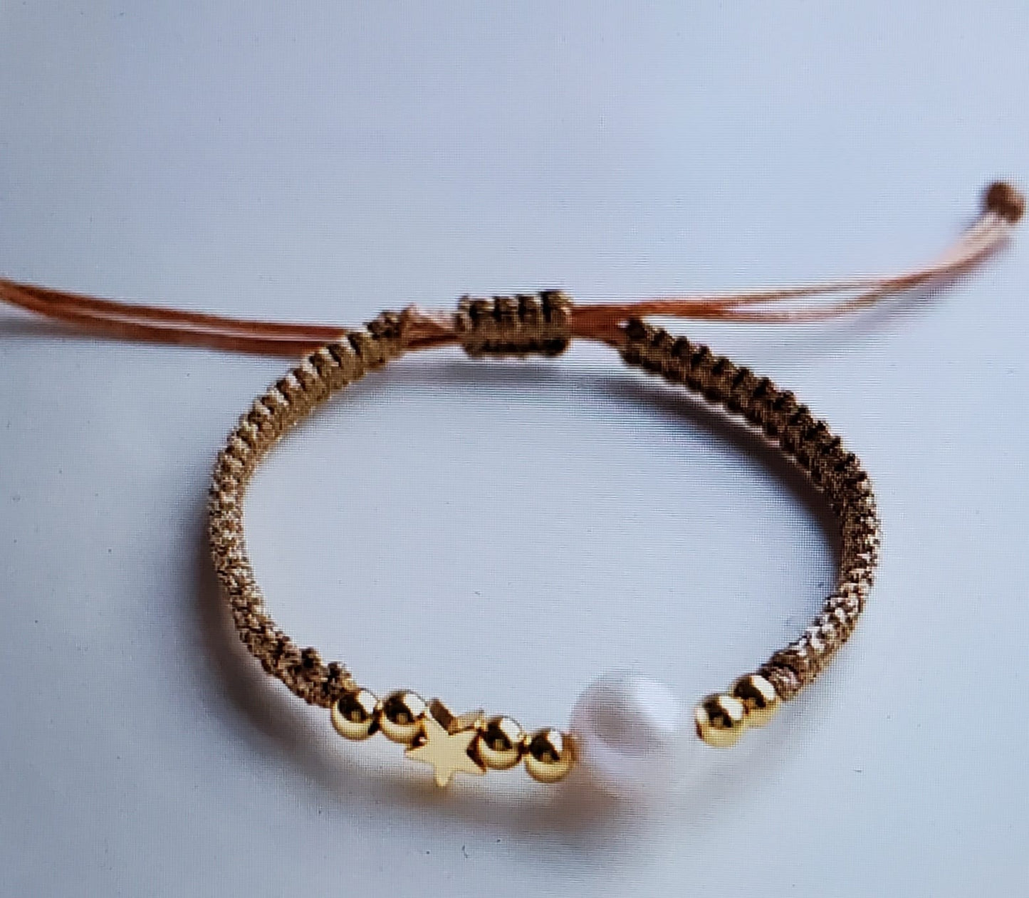 Adjustable Gold Plated Braided Bracelets