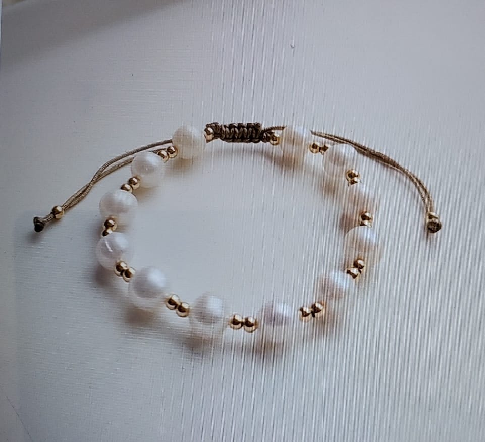 Pulsera Perlas Agua Dulce