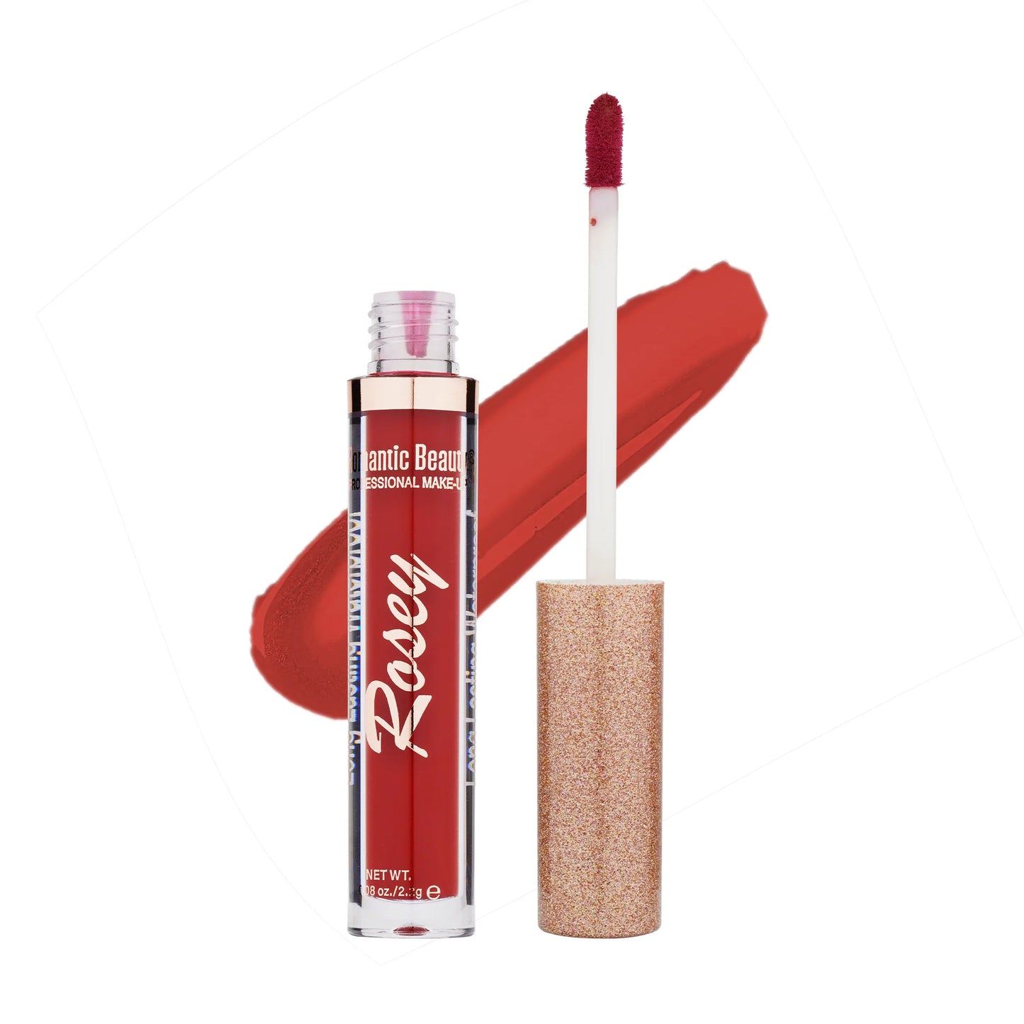 Romantic Beauty Rosey Red Liquid Matte Lipstick