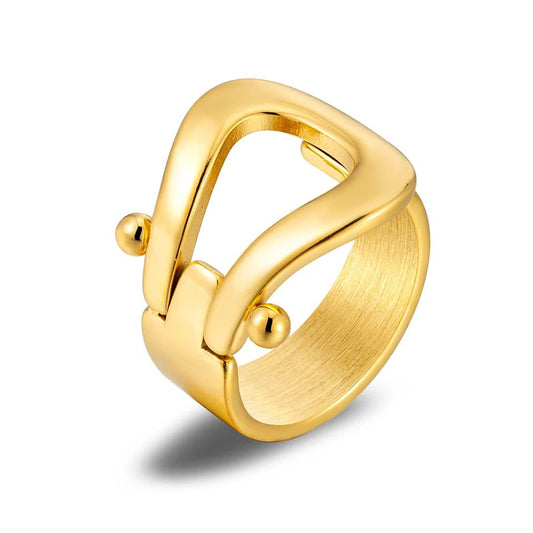 Isabella 18K Real Gold Plated Ring