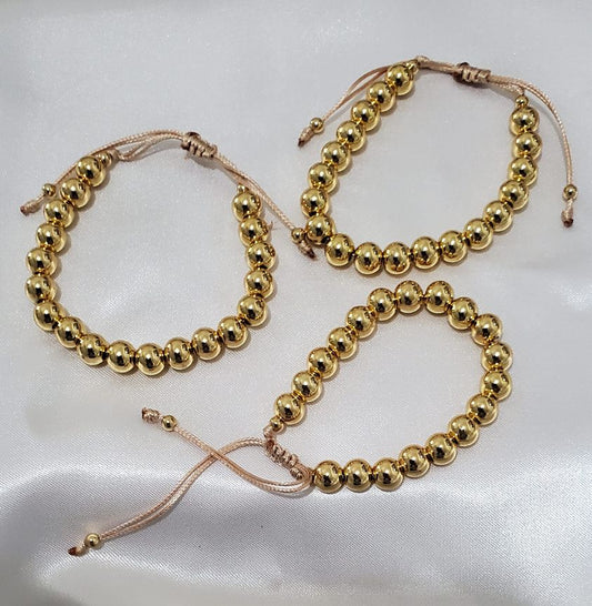 Adjustable Golden Bracelet