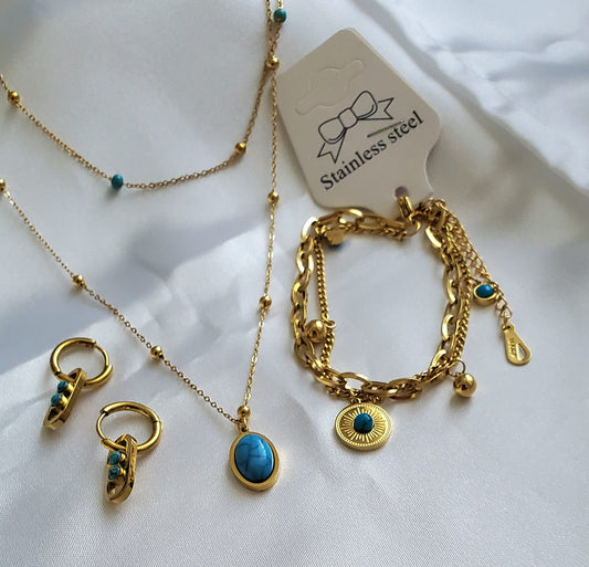 Rou Set Turquoise Necklace