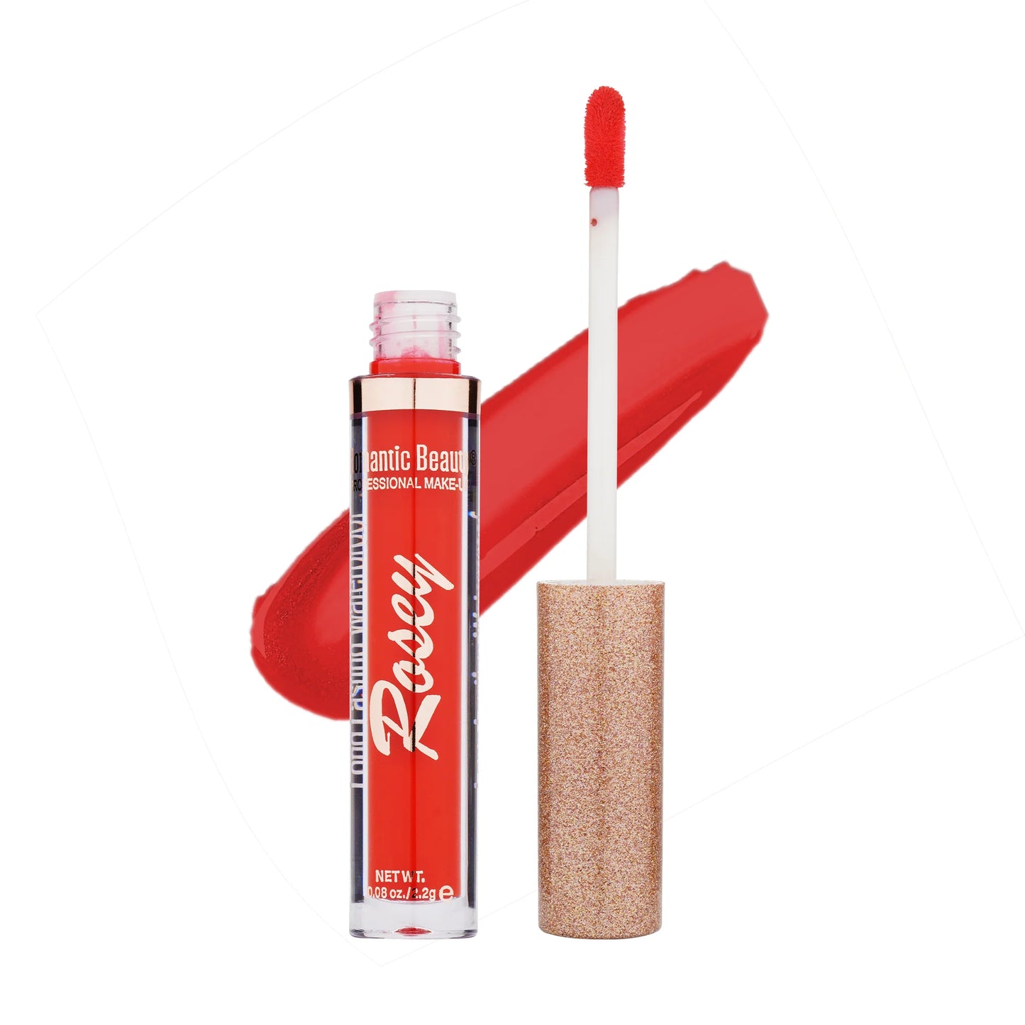 Romantic Beauty Rosey Red Liquid Matte Lipstick