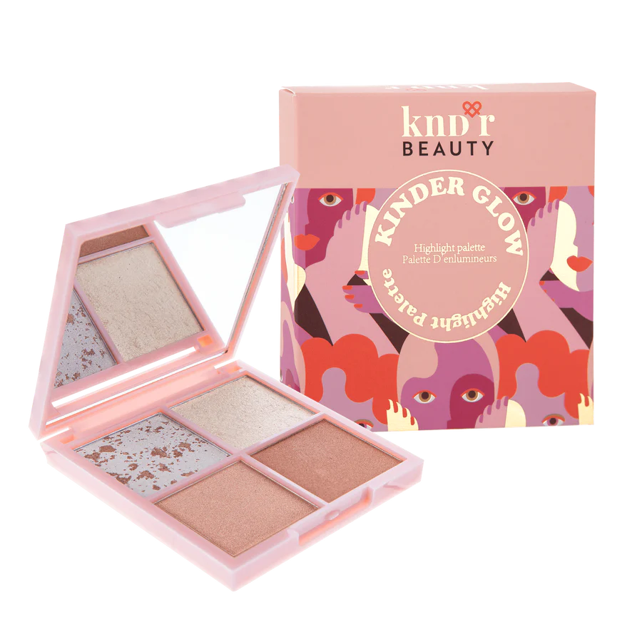 KNDR Beauty Kinder Glow Highlight Palette