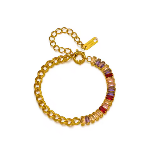 Women’s 18K Gold Plated Stainless Steel Bracelet