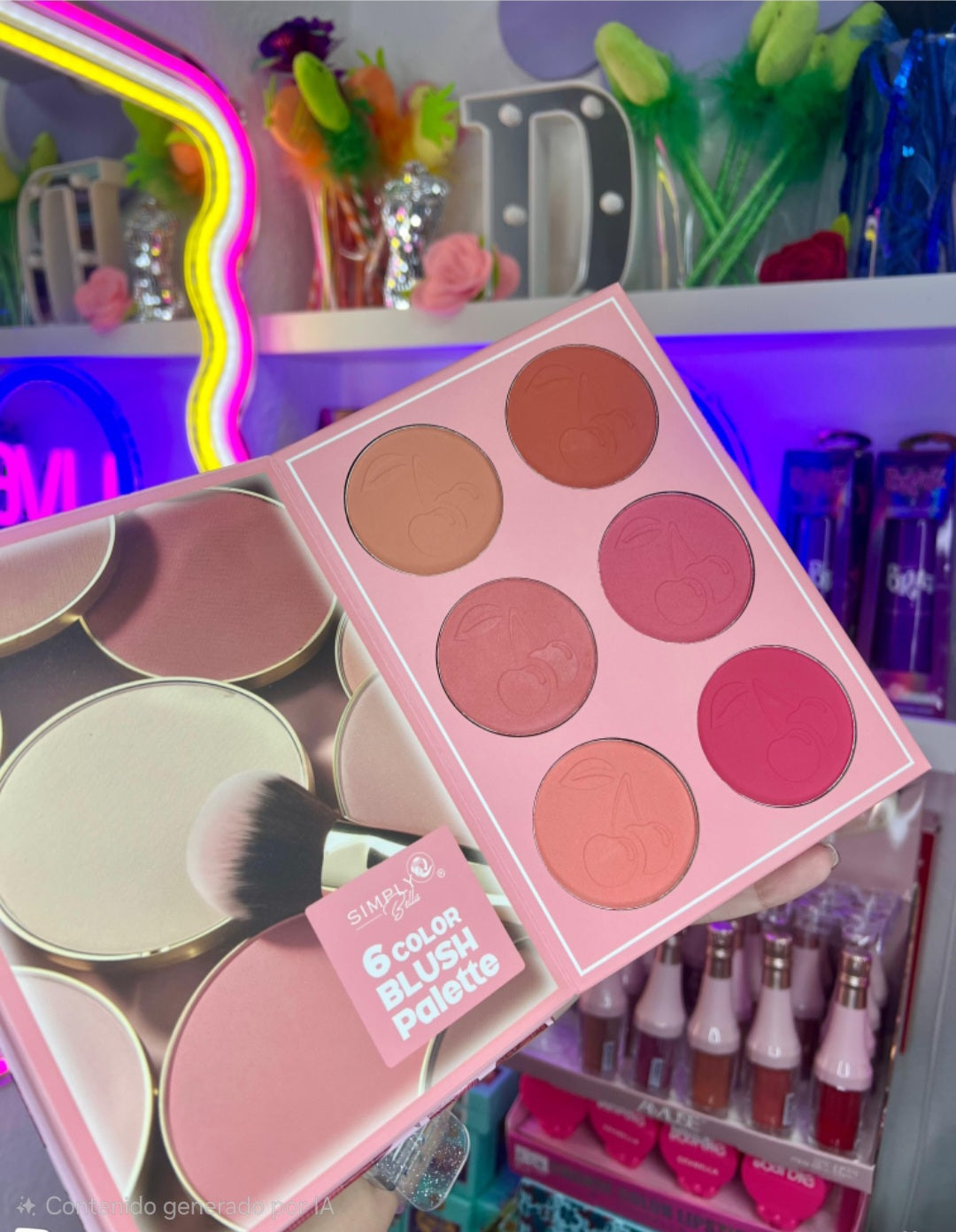 Simply Bella Cherrylicious 24 Eyeshadow Blush Contour Pallet