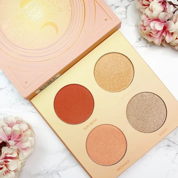 Hipdot Sun Goddess 4 Shades Face Palette