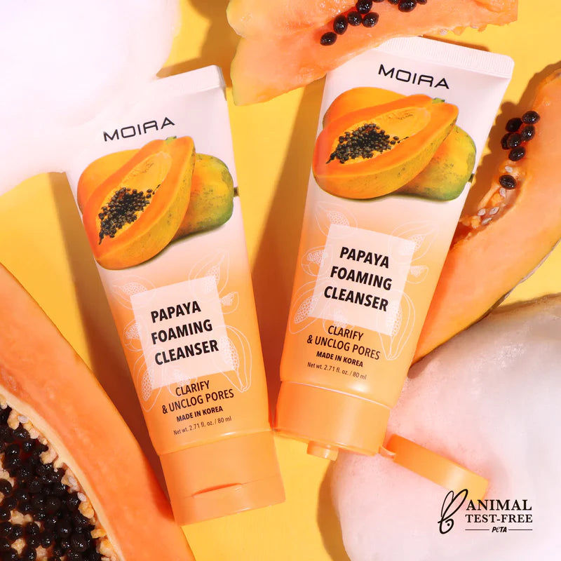 Moira Papaya Foaming Cleanser-Korea