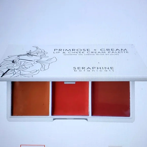 Seraphine Botanicals Lip & Cheek Cream Palette