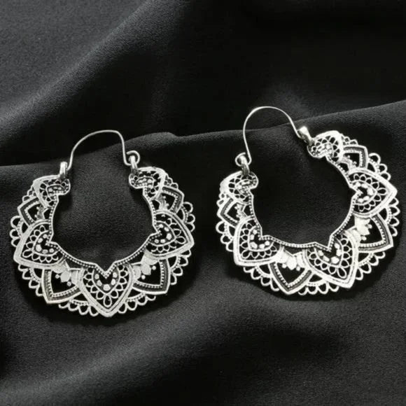 Laura antique silver Earrings