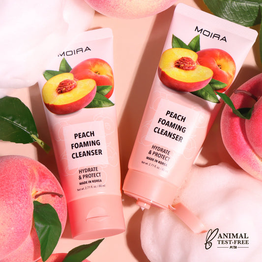 Moira Peach Foaming Cleanser-Korea